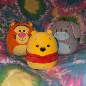 7” winnie the pooh squishmallow bundle